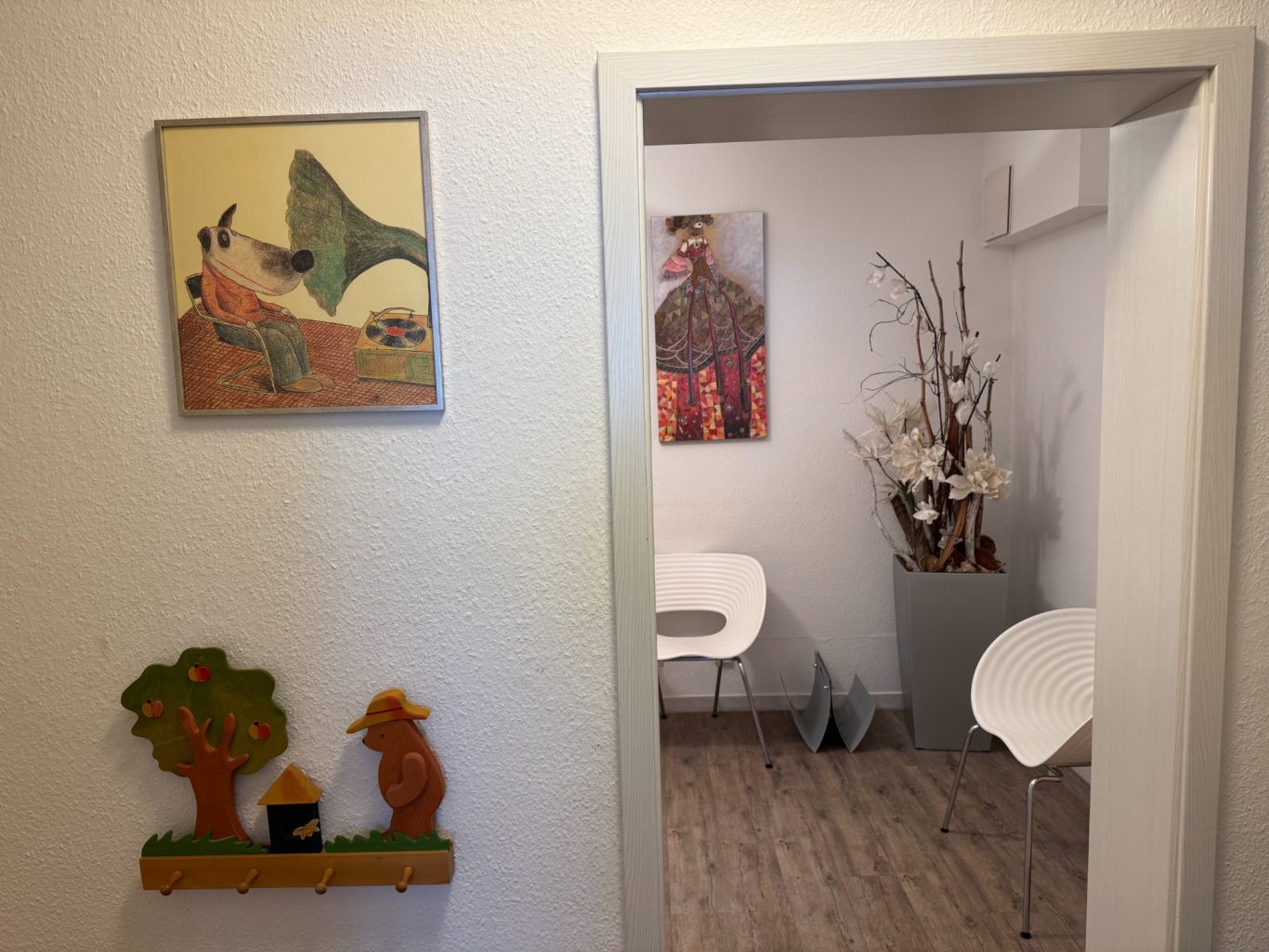 Praxis für Logopädie in Brandis – Wartezimmer