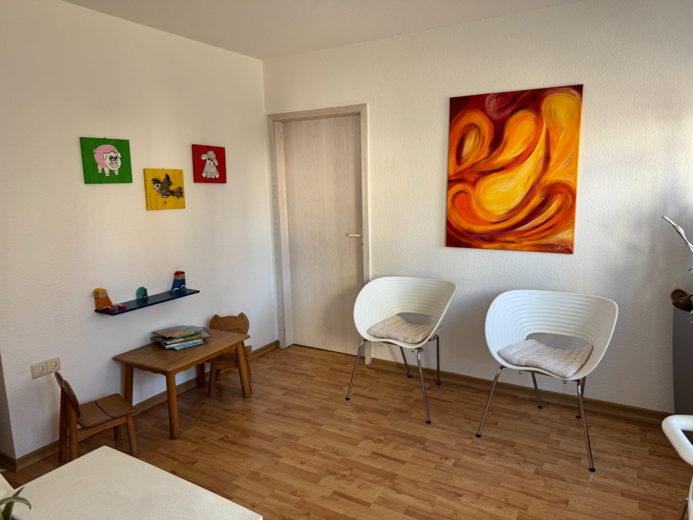 Praxis für Logopädie in Brandis – Wartezimmer